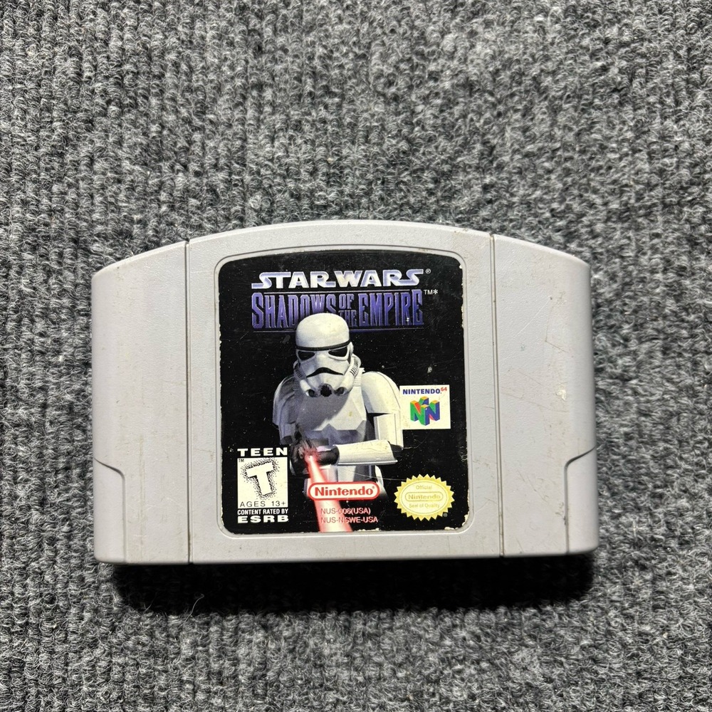 Star Wars Shadows of the Empire (Nintendo 64 N64, 1996) Cartridge Only
